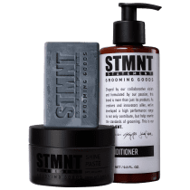 Kit STMNT Grooming Goods Hair & Body + Conditioner + Shine Paste (3 Produtos)