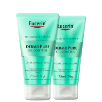 Kit Eucerin DermoPure Oil Control Limpeza Facial (2 Unidades)