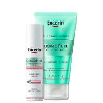 Kit Eucerin DermoPure Oil Control Dupla (2 Produtos)