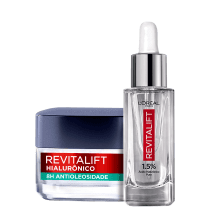 Kit L'Oréal Paris Revitalift Peles Mistas e Oleosas - Sérum Anti-Idade 30ml + Gel Creme Preenchedor 49g