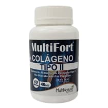 MultiNature MultiFort Colágeno Tipo II - Suplemento Alimentar (60 Cápsulas)