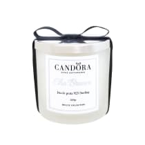 Candora Chá Branco com Anel M Prata 925 - Vela Aromática 200g