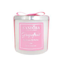 Candora Grapefruit com Par de Brincos Prata 925 - Vela Aromática 200g