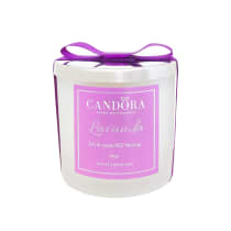 Candora Lavanda com Anel M Prata 925 - Vela Aromática 200g