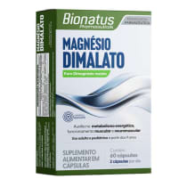 Imagem do produto Magnésio Dimalato Bionatus 60 Cápsulas