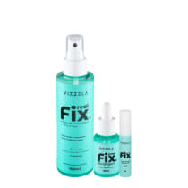 Imagem do produto Kit Vizzela Fix Real Gotas Brow Up Blindagem Gel Fixador (3 produtos)