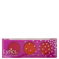 Lyrics Cosmetics Trio - Paleta de Blush 12g