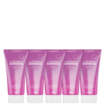 Kit Varizero Nanobiotecnologia para Pernas e Pés - Creme para Varizes 5x180g