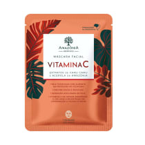Amazônia New Face Vitamina C - Máscara Facial em Tecido