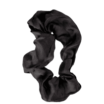 ProArt Cetim Premium Preto - Scrunchie (3 Unidades)