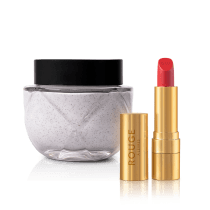 Combo Rouge Luxe: Batom Vermelho 3,5g + Esfoliante Corporal 200g