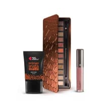 Kit Paleta Adoro Bronzes + Primer Instamatte + Batom Líquido Supermate Rosetali