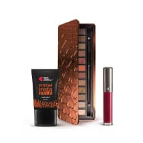 Kit Paleta Adoro Bronzes + Primer Instamatte + Batom Líquido Supermate Vinheli