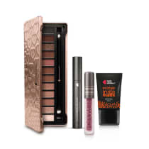 Kit Paleta de Sombras Adoro Rosês + Primer Instamatte + Máscara Extensão de Cílios + Batom HD Power Vermelhohd