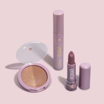 Kit Estrela Bronze: Batom + Máscara + Blush Bronze