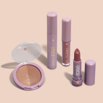 Kit Rosé Hour Bronze: Máscara + Gloss + Batom Blush