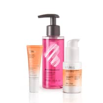 Kit Cleasing Oil + Skin.q Creme Revitalizador Facial Noite + Skin.q Balm Labial Hidratação e Volume