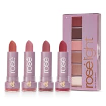 Kit que Ilumina Rosé Light: Paleta Rosé Light + Vermelho Ame-se + Rose Seja Luz + Avelã Haja Amor + Malva Estrela