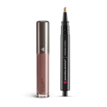 Combo Iluminador Corretivo + Batom Líquido Castanheli
