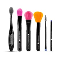 Combo Pincéis Olhos e Face Superacabamento (06 itens)