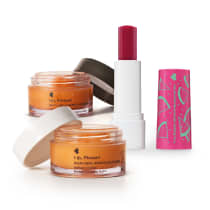 Combo para os Lábios: Esfoliante Nutritivo + Balm Hidratação Intensa + Balm Hidratante Melancia Fantasia