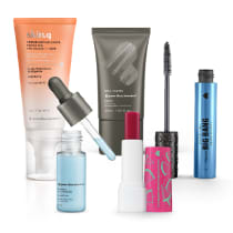 Combo Creme Facial + Booster + Primer + Máscara de Cílios Resistente à Água + Balm Hidratante Melancia Fantasia