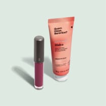Combo Presente: Creme para Mãos Lichia + Batom Líquido Supermate Goiabali