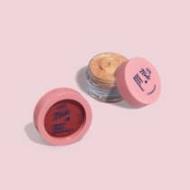 Combo QDB 7Belo: Iuminador Cremoso Dourado Ouro + Blush Cremoso Rosa Coringa