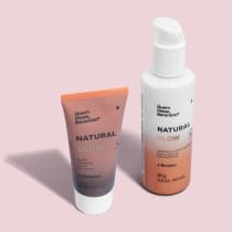 Combo Natural Glow: Base Líquida Cor 17Q 30g + Demaquilante Hidragel 94ml