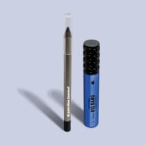 Combo Máscara de Cílios Resistente à Água 10g + Lápis para Olhos Pretuco 1,2g