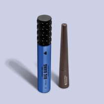 Combo Delineador de Olhos Líquido Pretolino 2,5ml + Máscara Resistente à Água 10g