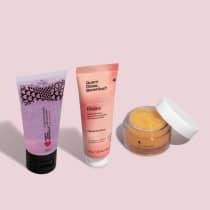 Combo Creme Hidratante para as Mãos Lichia 30g + Balm Labial Hidratação Intensa 8g + Mini Sabonete Demaquilante 30ml