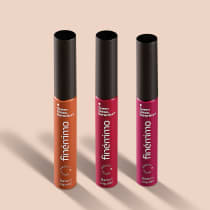 Combo Batom Finérrimo: Malva 5ml + Vinho 5ml + Terracota 5ml