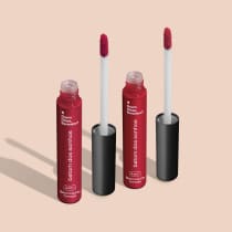 Combo Batom Líquido Cremoso dos Sonhos: Rosa Energia 5ml + Vinho Otimismo 5ml