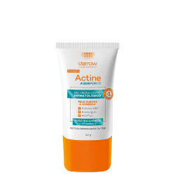 A imagem mostra o Gel Hidratante Facial Actine Aquaforce da marca Darrow.