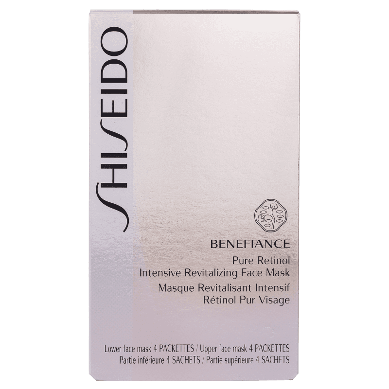 Shiseido Benefiance Pure Retinol - Máscara Anti-Idade (4 unidades)