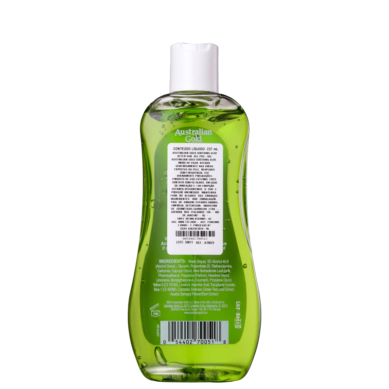 Australian Gold Soothing Aloe After Sun Gel - Gel Pós-Sol 237ml
