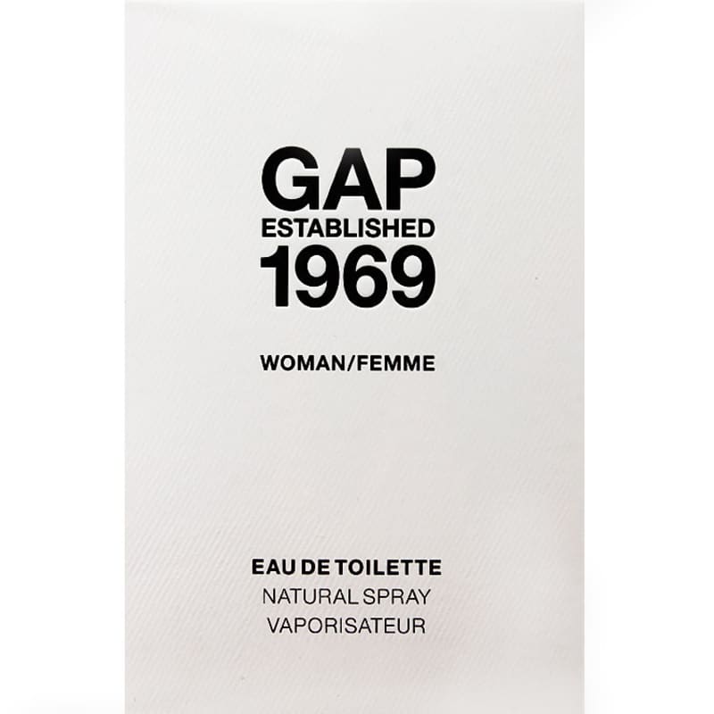 Established 1969 Woman Gap Eau de Toilette - Perfume Feminino 50ml