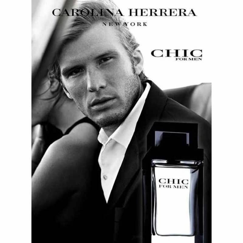 Chic For Men Carolina Herrera Eau de Toilette - Perfume Masculino 100ml