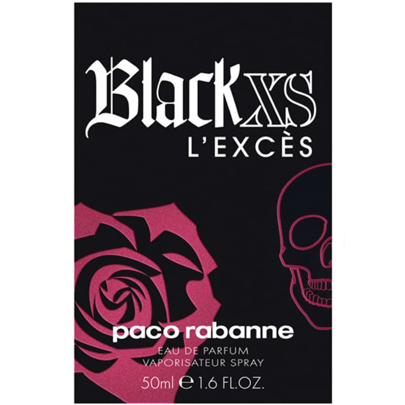Black XS L'Excès Paco Rabanne Eau de Parfum - Perfume Feminino 50ml