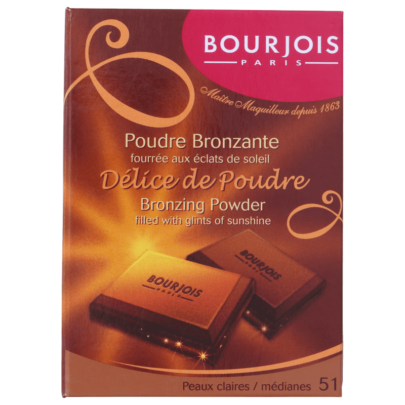 Bourjois Délice de Poudre 51 Claires/Medianes - Bronzer