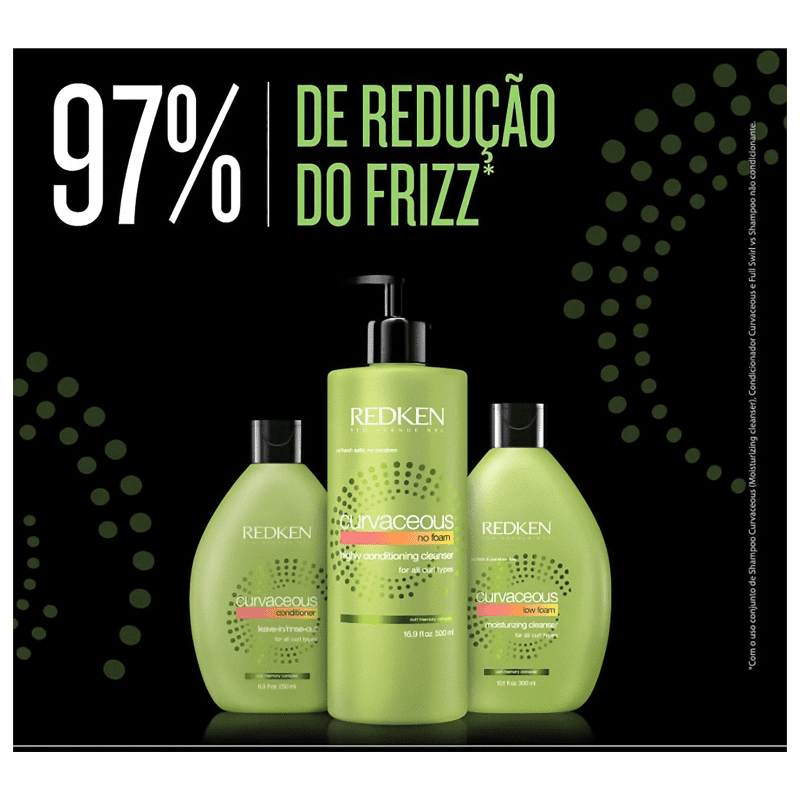 Redken Curvaceous - Shampoo sem Sulfato 300ml
