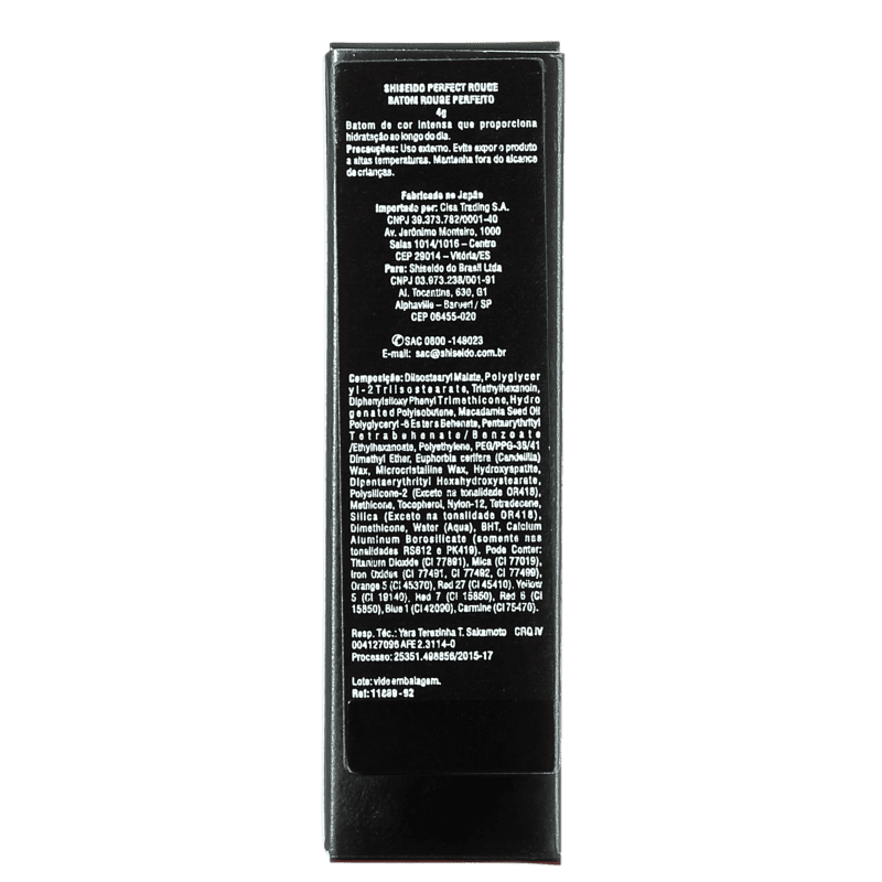 Shiseido Perfect Rouge OR418 - Batom Cremoso 4g