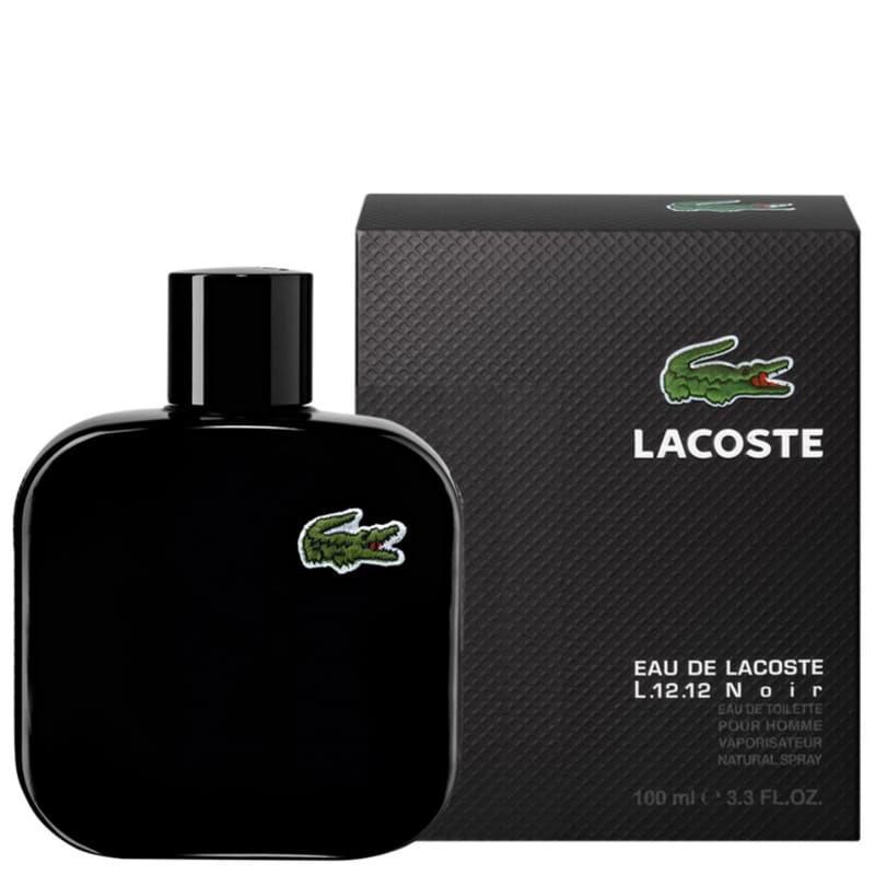 L.12.12 Noir Lacoste Eau de Toilette - Perfume Masculino 100ml