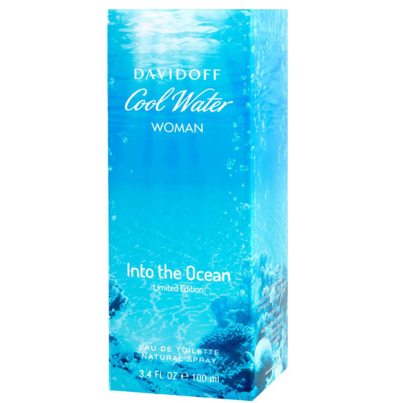 Davidoff Perfume Feminino Cool Water Into The Ocean Eau De Toilette 100ml Beleza Na Web