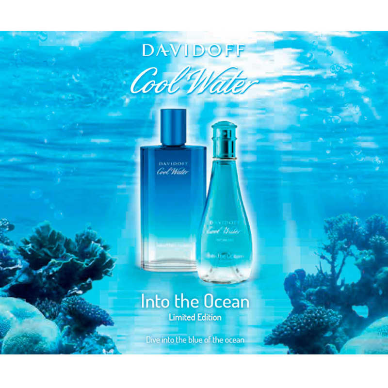 Davidoff Perfume Feminino Cool Water Into The Ocean Eau De Toilette 100ml Beleza Na Web