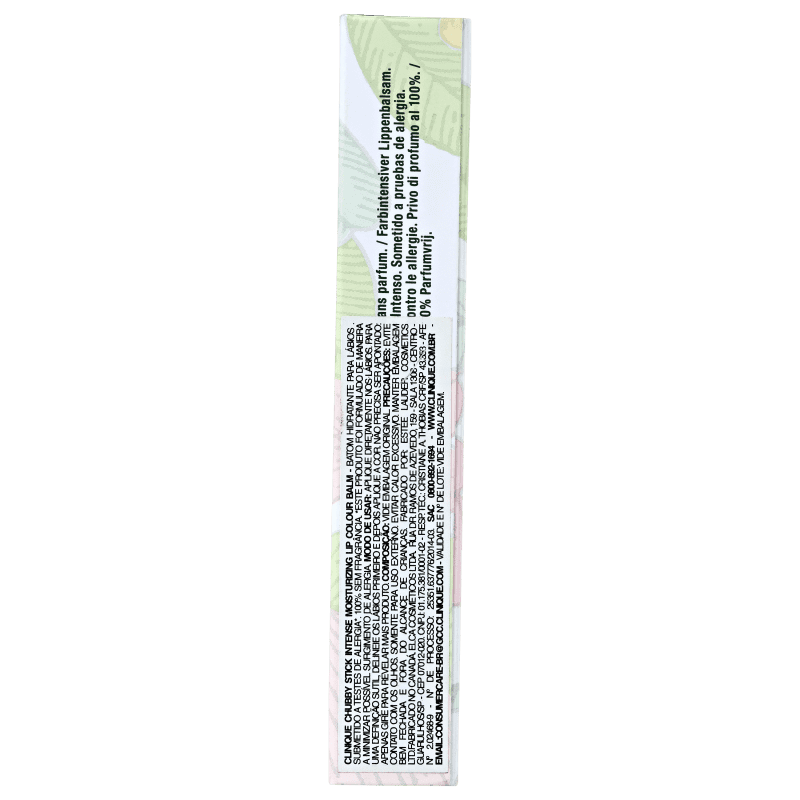 Clinique Chubby Stick Intense Heftiest Hibiscus - Batom Cremoso 3g