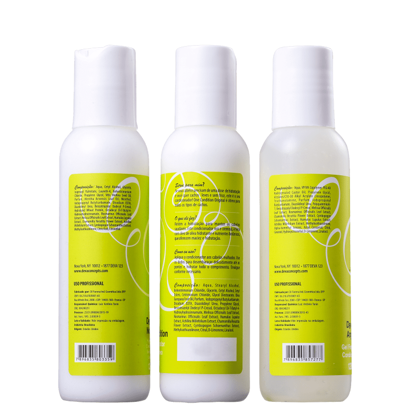 Kit Deva Curl Curly Mini Transformação (3 Produtos)