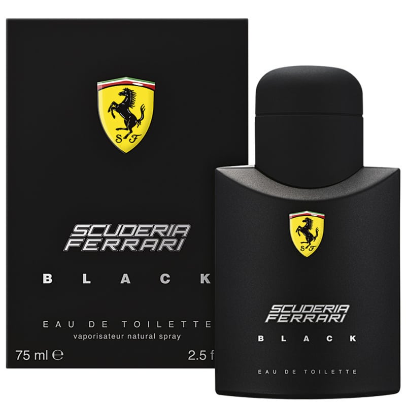 Ferrari Black Eau de Toilette - Perfume Masculino 75ml