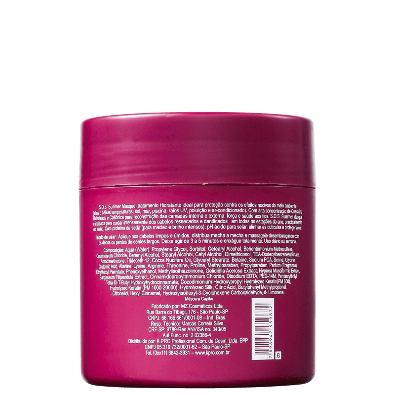 K.Pro SOS Summer - Máscara de Reconstrução 500g